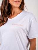 The Woman Up T-Shirt- V Neck