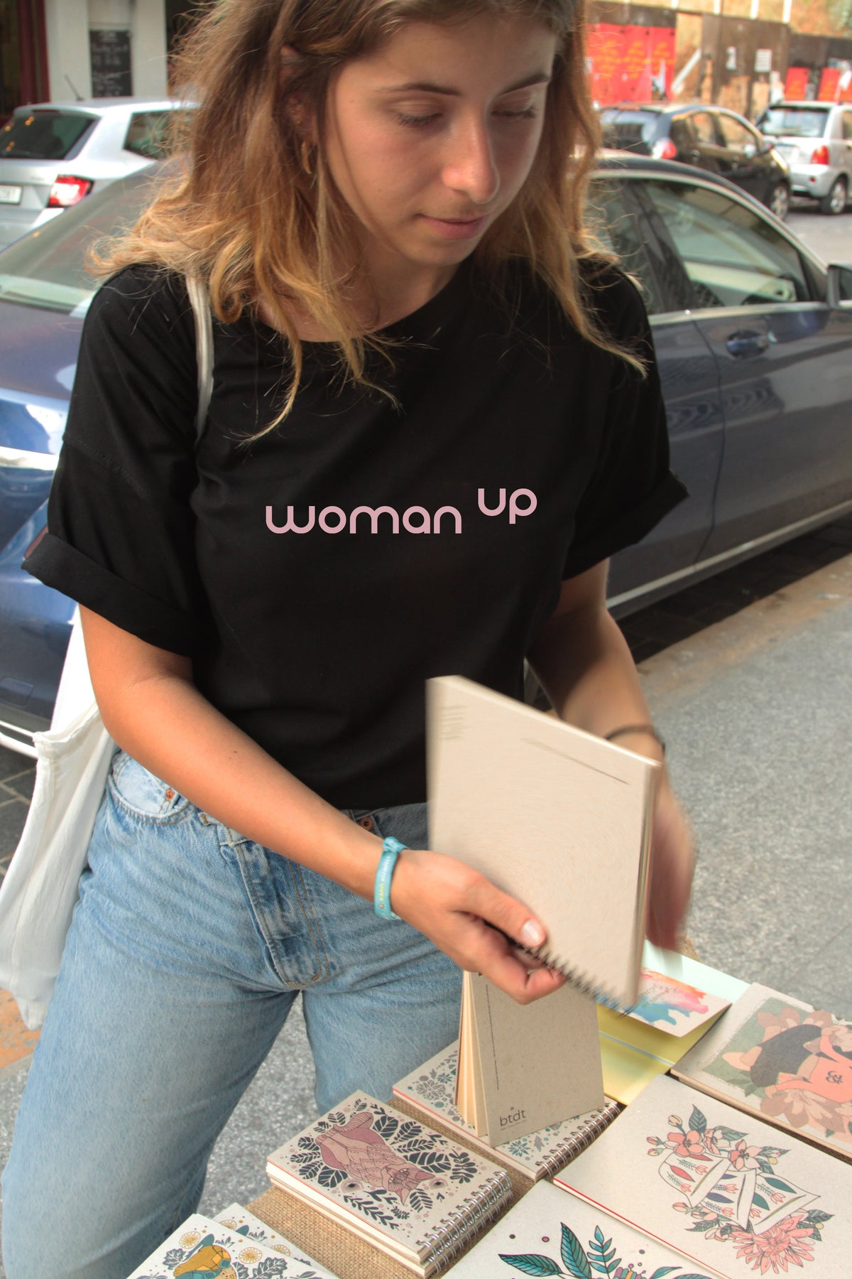 The Woman Up T-Shirt- Crew Neck