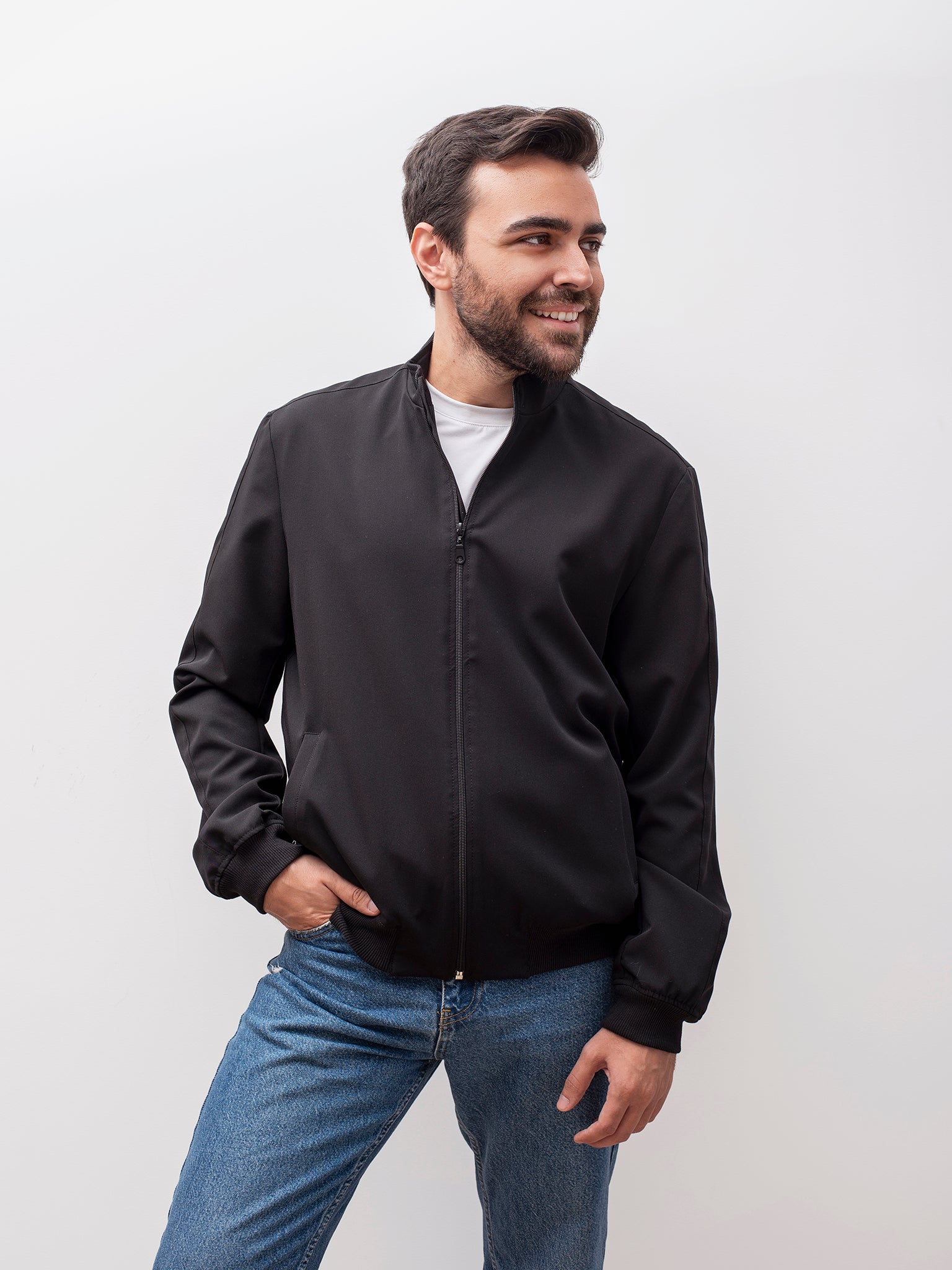 The Hand-Stitched Bomber Jacket