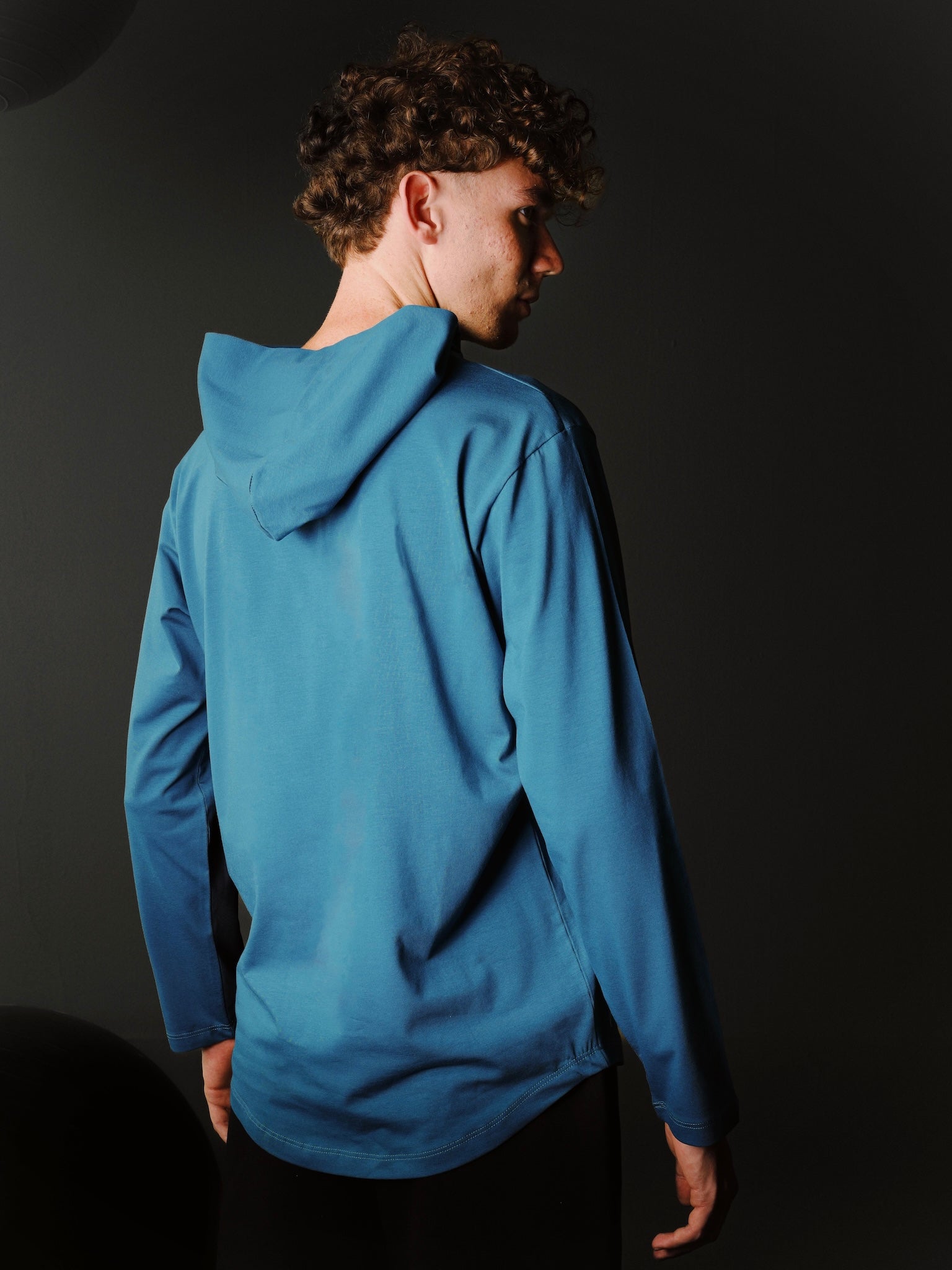 The Curved Hem Hoodie